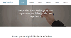 Desktop Screenshot of mgquadro.com